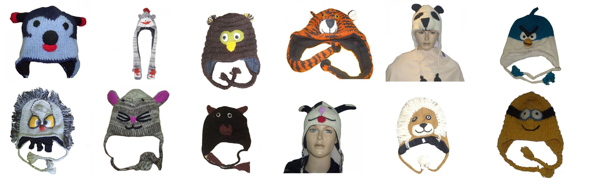 Woolen Animal Hats