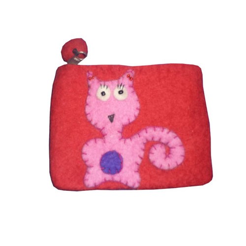 Animal Felt Purse 01