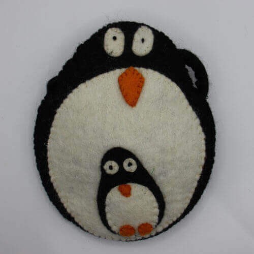 Bird Wallet Felt Bag