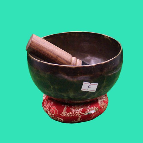 Black Plain Singing Bowl