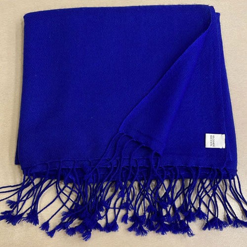 Blue Cashmere Shawl