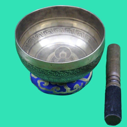 Buddha Carving Singing Bowl