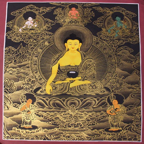 Buddha Thangka Painting