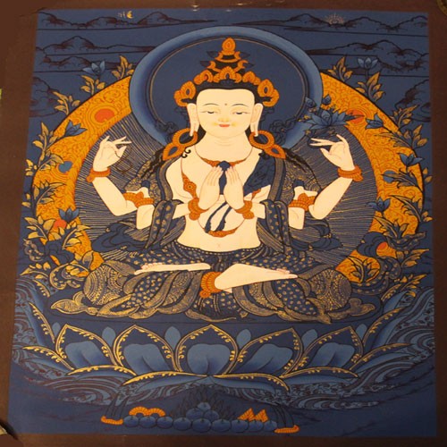 Changrechi Thanka Painting