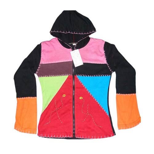 Colorful Patch Jacket