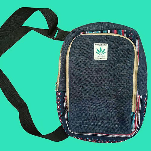 Crossbody Hemp Bag