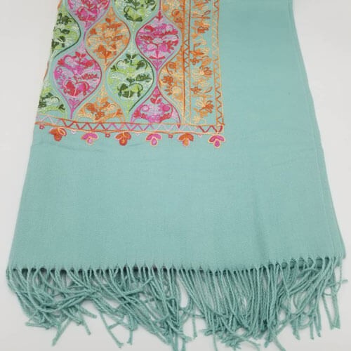 Embroidery Woolen Shawl