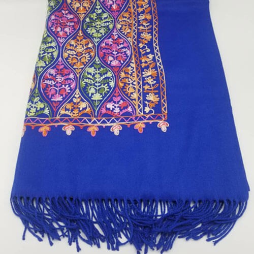 Embroidery Woolen Shawl