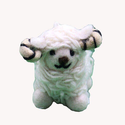 Felt Animal Doll Little Sheep