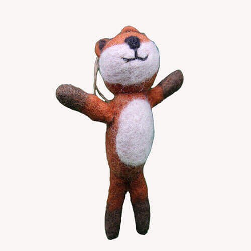 Felt Animal Doll Tom Cat