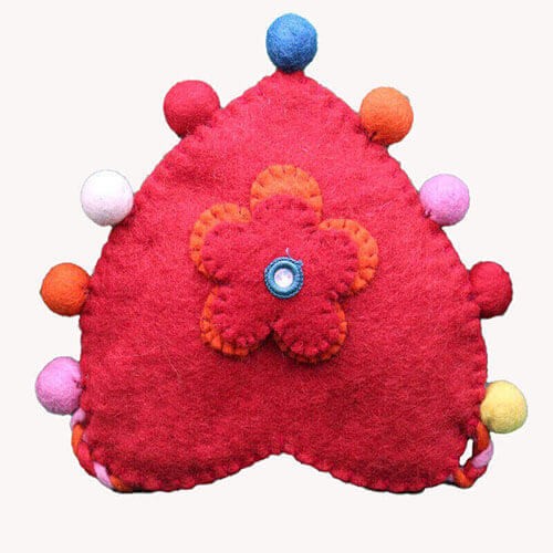 Felt Heart Bag