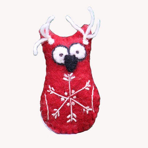 Felt Owl Doll