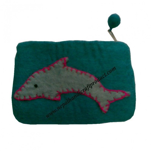 Fish Felt Purse 07