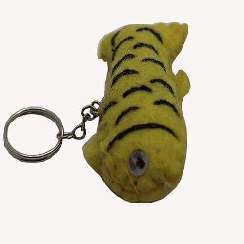 Fish Key Felt Ring