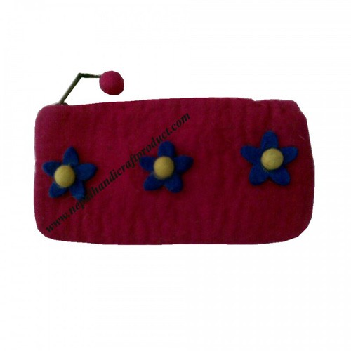 Flower Felt Purse 10