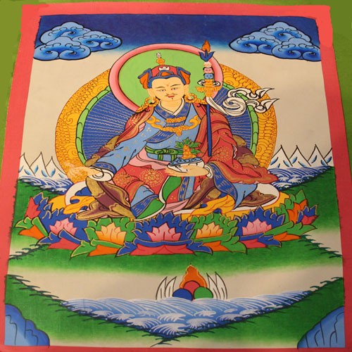 Guru Padma Thangka Painting