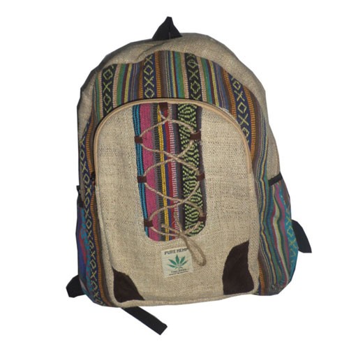 Hemp Backpack 17