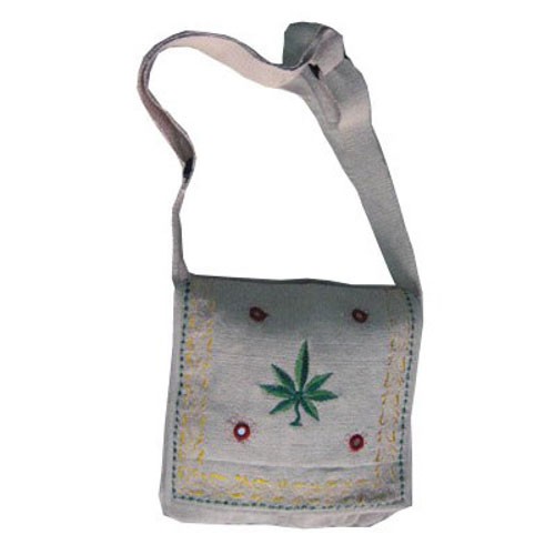 Hemp Leaves Bag 06