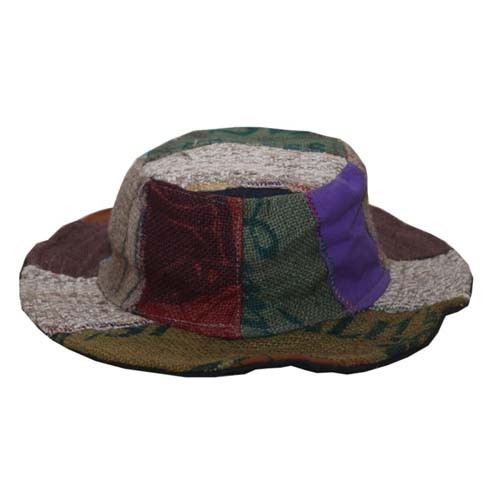 Hemp Round Hat 07