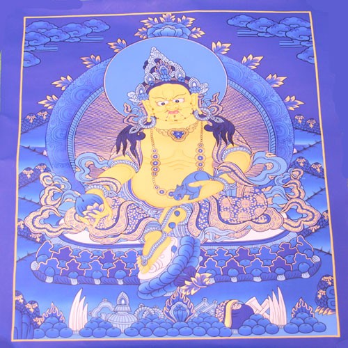 Jambala Thangka Painting