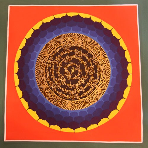 Mandala Mantra Painting