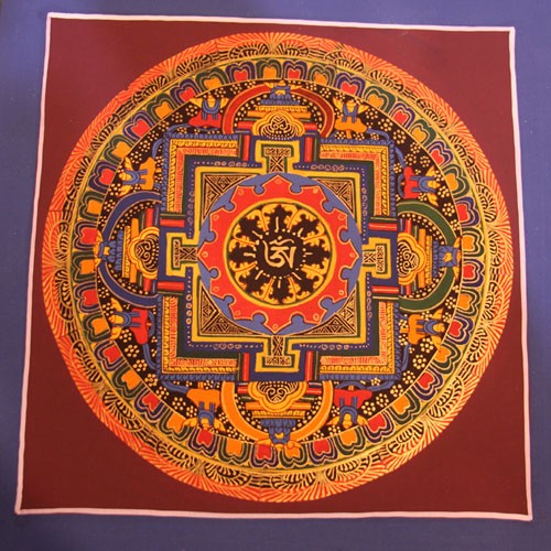 Mandala Om Painting Thangka