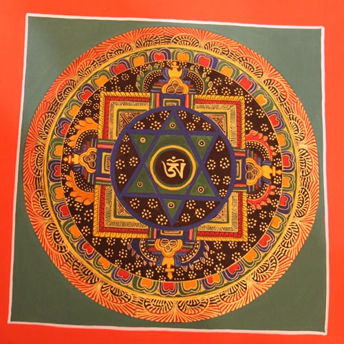 Mandala Star Thangka Painting