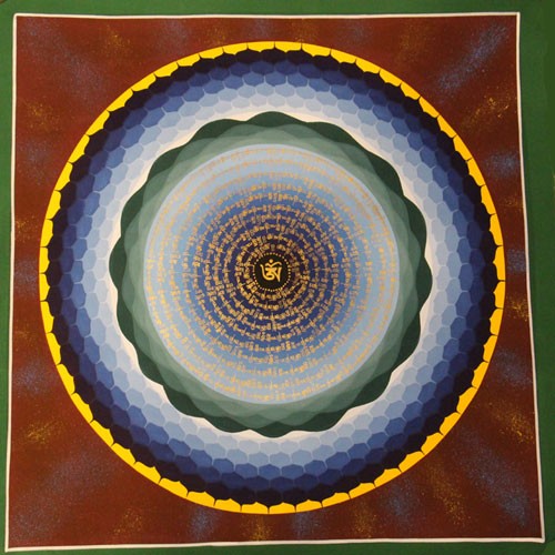 Mantra Thangka Painting 03