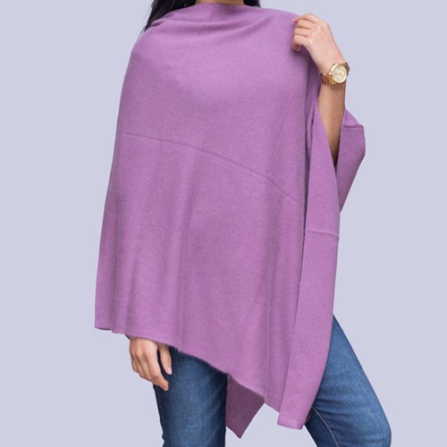 Pashmina Poncho 06