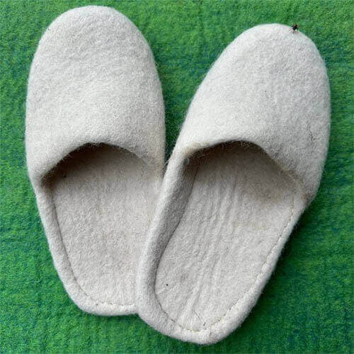 Plain Felt Slipper