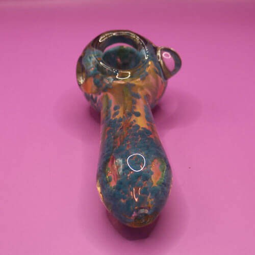 R4 Arit Gold Frit Glass Smoking Pipe