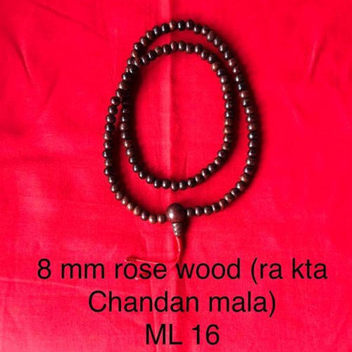 Rose Wooden (Raktachandan) Mala