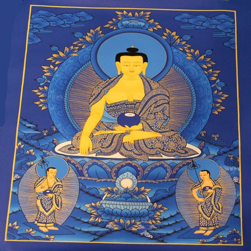 Shakyamuni Buddha Thangka Painting