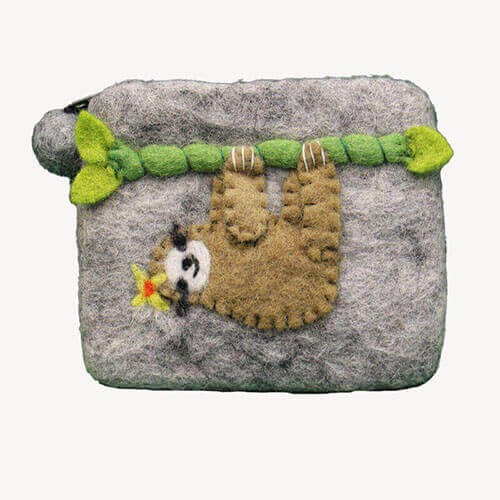 Sheep Felt Purse