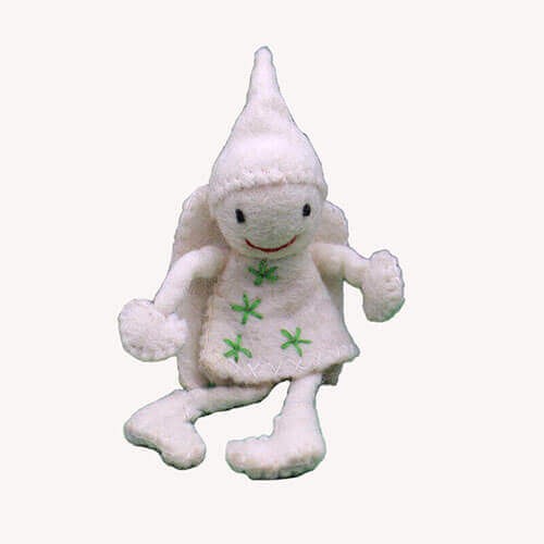 Smiley Angel Felt Doll