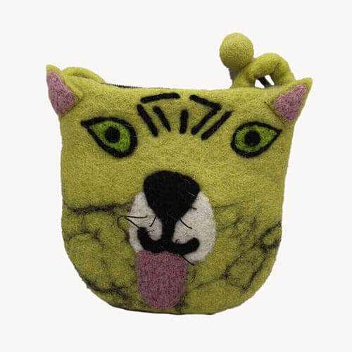 Wallet Dog Felt Bag