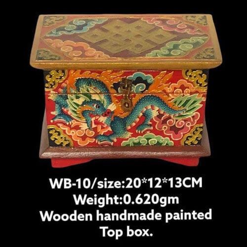 Wooden Handmade Painted Box