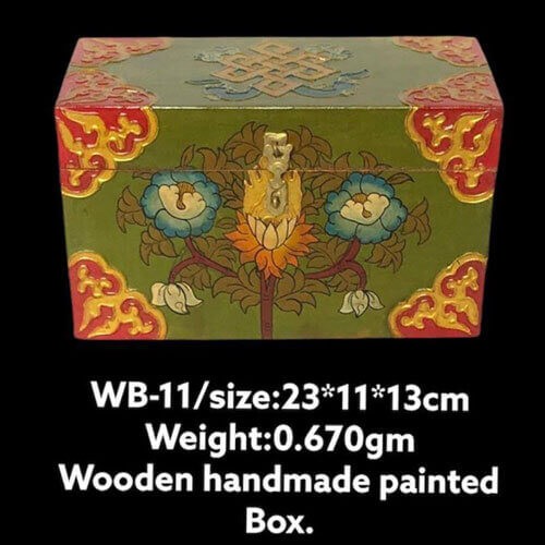 Wooden Handmade Painted Box