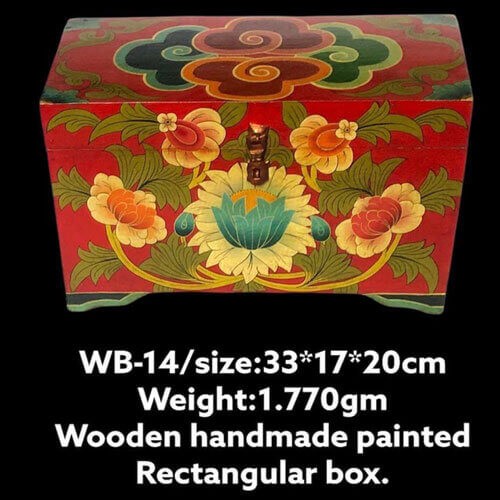 Wooden Handmade Painted Box