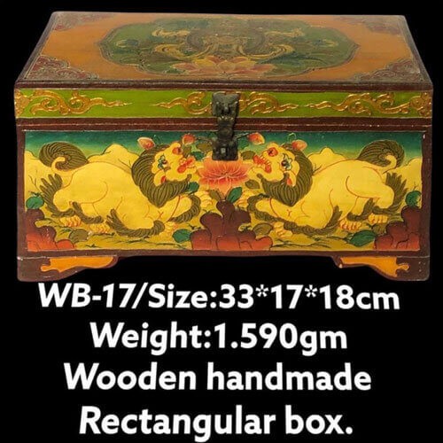 Wooden Handmade Painted Box