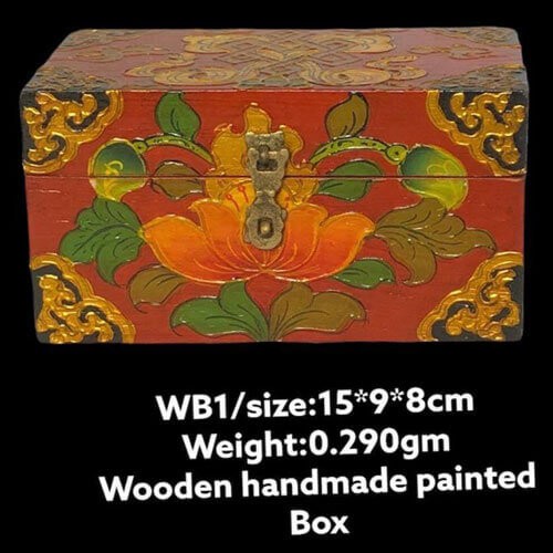 Wooden Handmade Painted Box