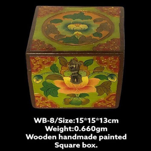 Wooden Handmade Painted Box