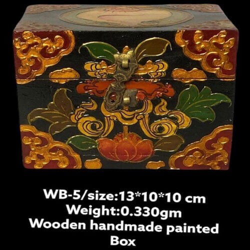 Wooden Handmade Painted Box