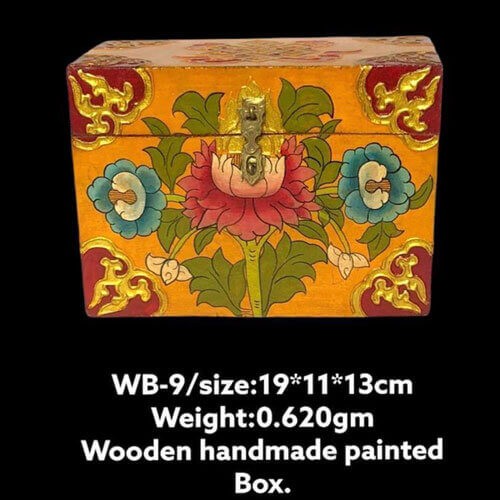 Wooden Handmade Painted Box