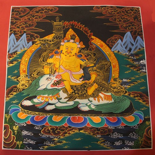 Zambala Thangka Painting